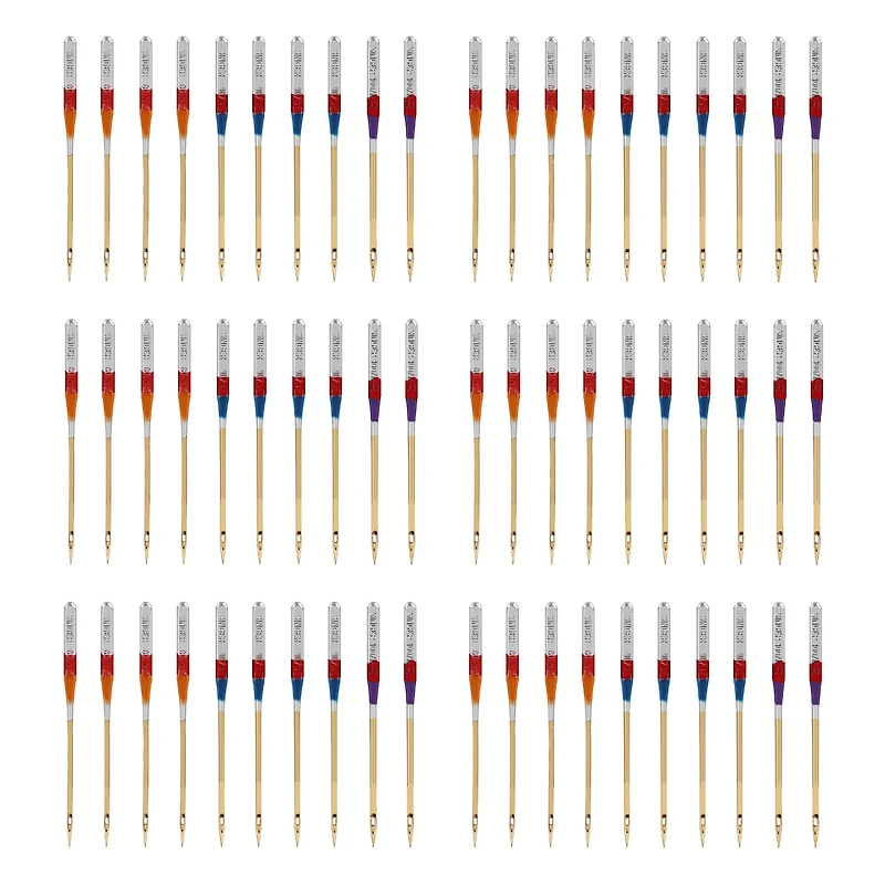 SINGER® Titanium Universal Regular Point Sewing Machine Needles, 60ct.