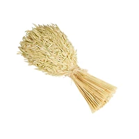 Beige Dried Wheat Stalk Bundle