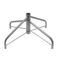 9ft. Unlit Metallic Platinum Artificial Tinsel Christmas Tree