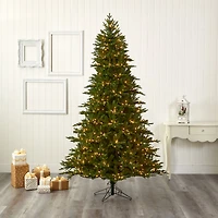 7.5ft. Pre-Lit Cambridge Fir Artificial Christmas Tree, Clear LED Lights