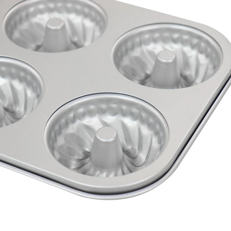 Martha Stewart 6-Cup Carbon Steel Doughnut Pan