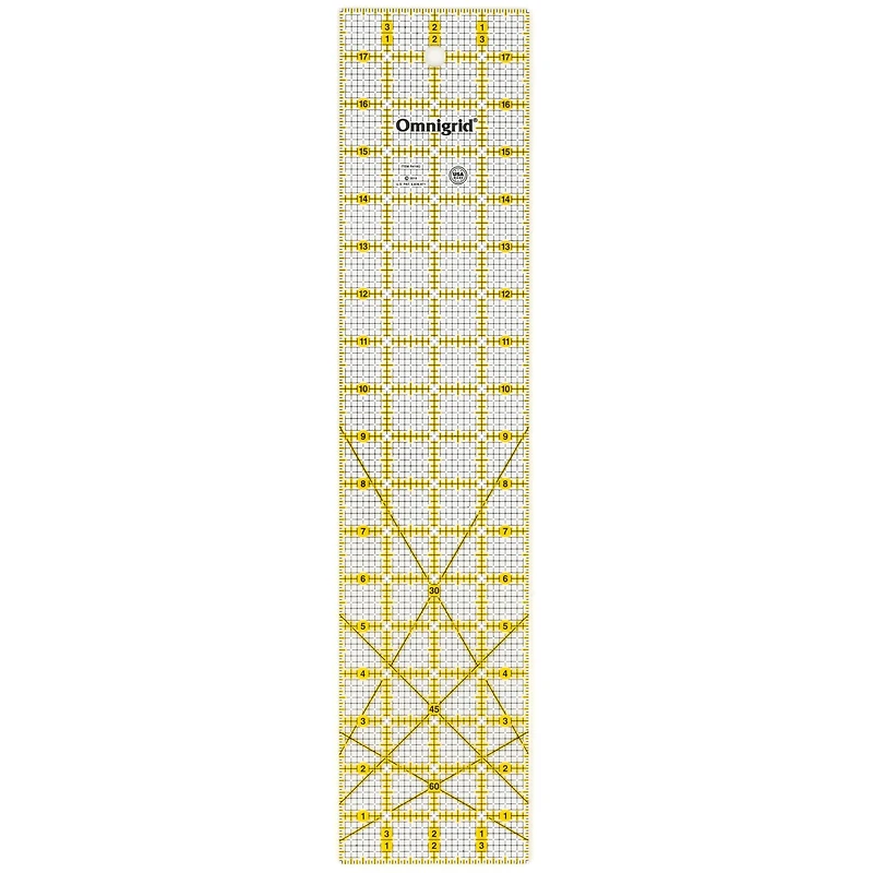 Omnigrid® 4" x 18" Rectangle Quilting & Sewing Ruler