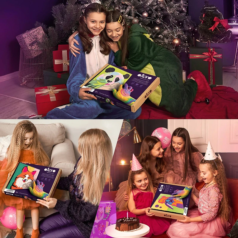 OKTO Owl Clay by Numbers Kit