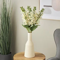 32" White Foxglove Artificial Flower Stem, 8ct.