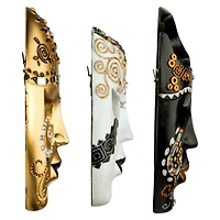 Design Toscano Petite Mardi Gras Carnivale Wall Mask Set
