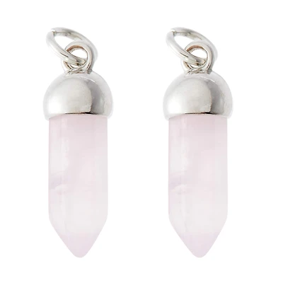 Signature Color Shop Rose Quartz Point Charms by Bead Landing™
