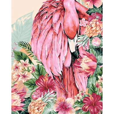 Crafting Spark Pink Tropics Painting by Numbers Kit