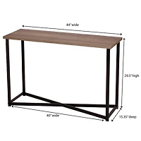 Household Essentials Jamestown 30" Console Table