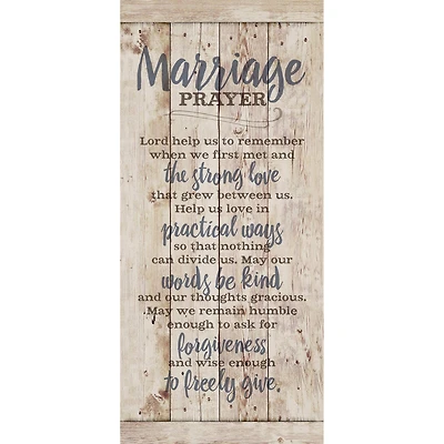 New Horizons Marriage Prayer Wood Plaque