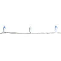 50ct. LED Wide Angle Christmas String Lights with White Wire
