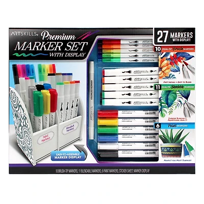 ArtSkills® Art Marker Variety Set with Marker Display