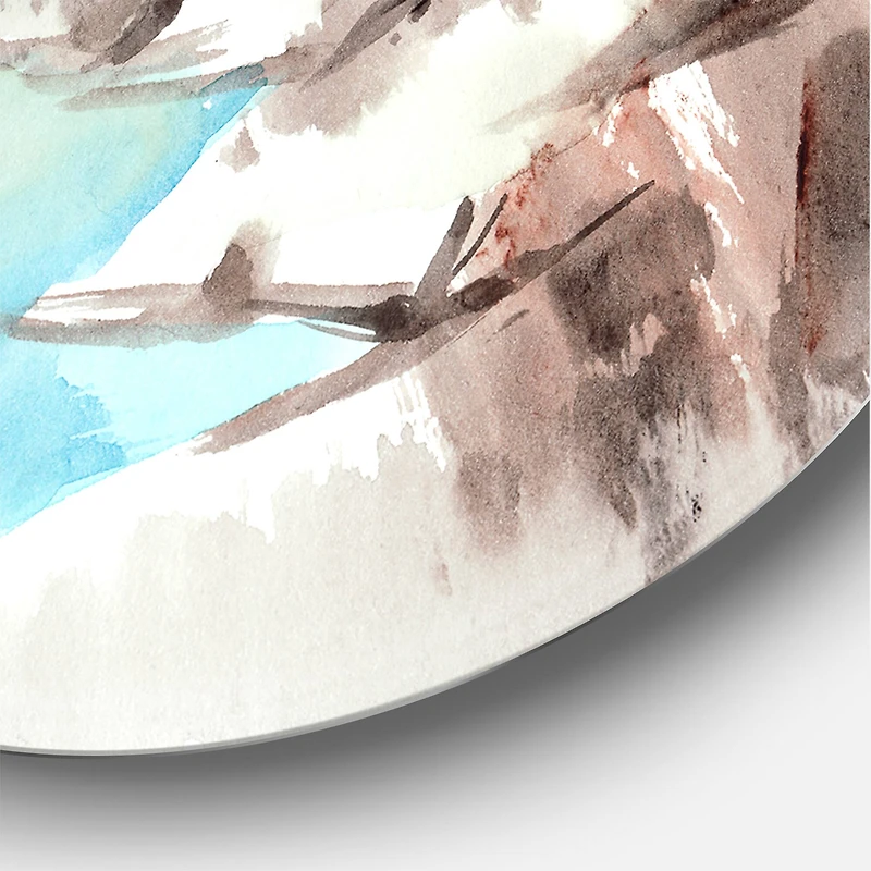 Designart - Rocks By The Blue Lake