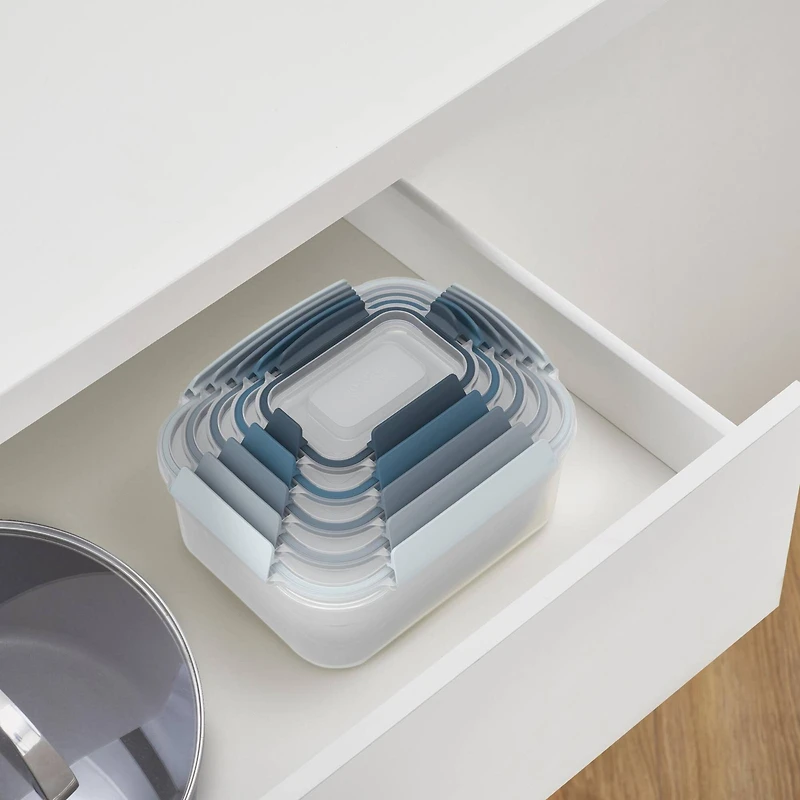 Joseph Joseph Nest Lock 10-piece Storage Container Set Sky