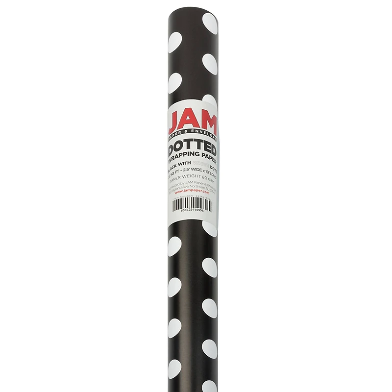 JAM Paper Polka Dot Gift Wrap
