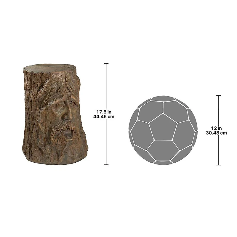 Design Toscano The Odin Tree Stump Sculptural Table
