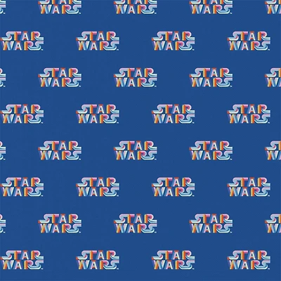 Star Wars™ Neon Logo Precut Cotton Fabric