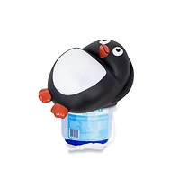 Swim Central 13" Blue & White Cool Penguin Swimming Pool Chemical Dispenser
