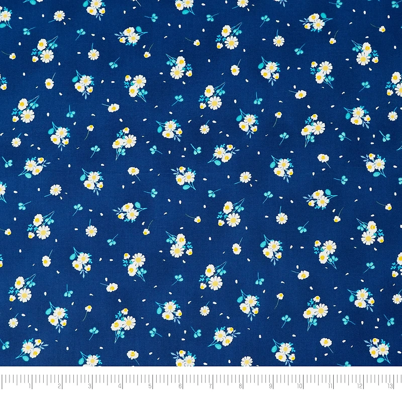 SINGER Royal Floral Cotton Fabric
