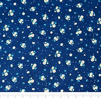SINGER Royal Floral Cotton Fabric