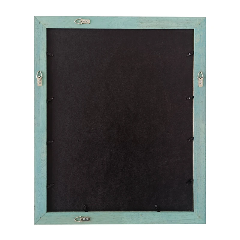 Home Turquoise Wash Frame with Mat by Studio Décor®