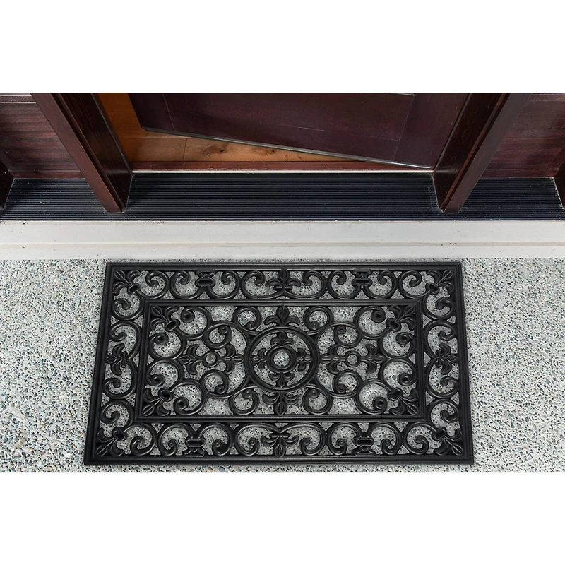 DII® Rubber Scroll Doormat
