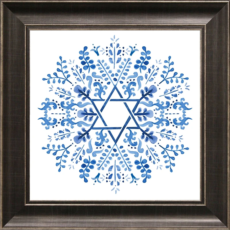 Timeless Frames® Indigo Hanukkah I Framed Wall Décor