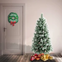 4.5ft. Unlit Perry Hard Needle Artificial Christmas Tree