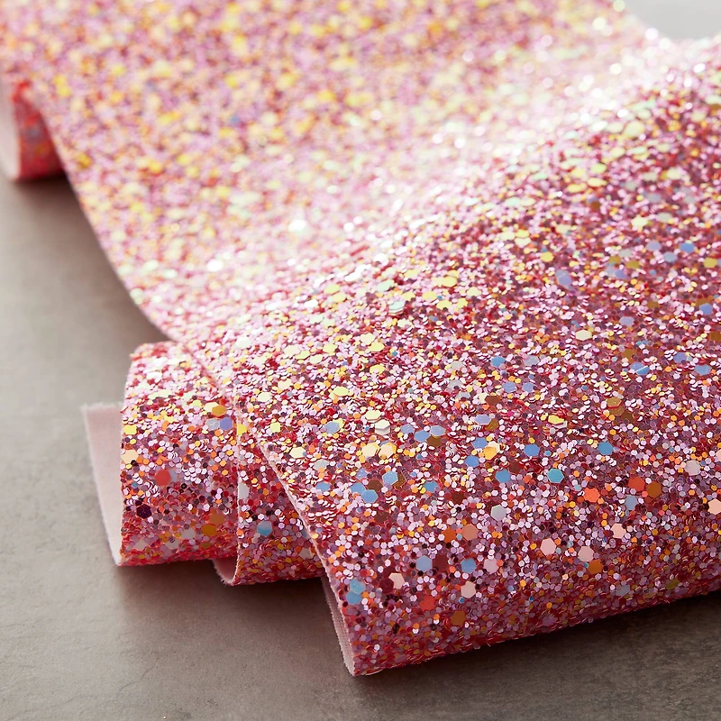 5.375" x 1yd. Encrusted Glitter Ribbon by Celebrate It®