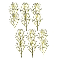 27.5" White Berry Sprays, 6ct.