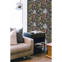 NuWallpaper Marajo Black Peel & Stick Wallpaper