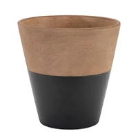 Two-Tone Tapered Planters Set