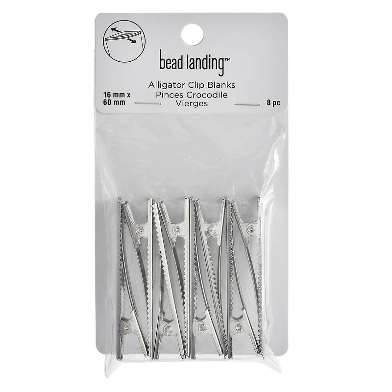 16mm Alligator Clip Blanks