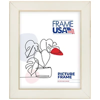Frame USA Clean Cut Off-White Single Image Picture Frame