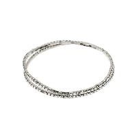Crystal Lane DIY Silver Rhinestones Bracelets, 2ct.