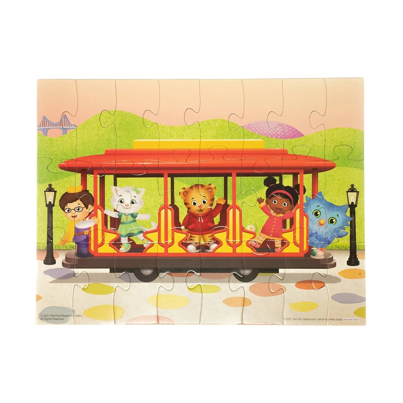 Daniel Tiger's Neighborhood Mix and Match Tin with Puzzle:24 Pcs