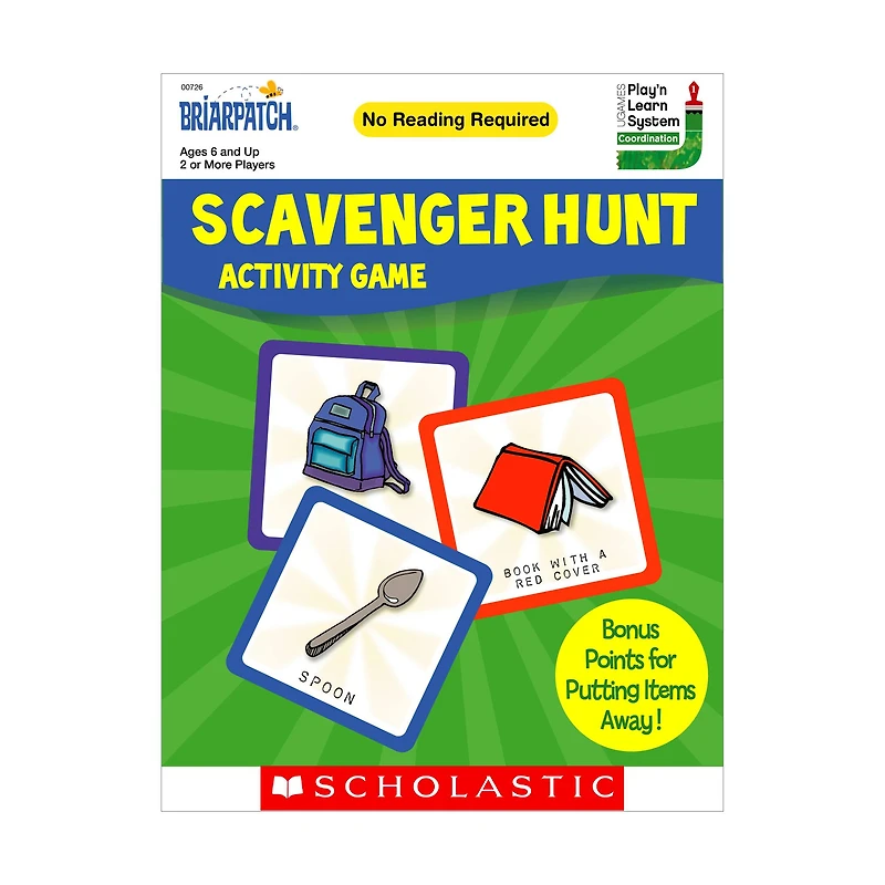 Scholastic Scavenger Hunt Activity Game