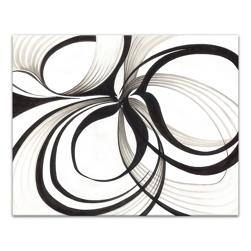 Abstract Circles 20" x 16" Canvas Wall Art