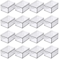 16 Pack: Clear Stackable Storage Drawer by Simply Tidy®