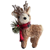 5" Sisal Deer Natural Ornament by Ashland®