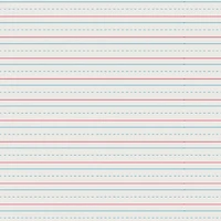 Pacon® 8.5" x 11" Skip-A-Line Short Ruled Newsprint Handwriting Paper, 3 Packs of 500 Sheets