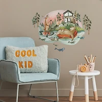 RoomMates Lazy River & Friends Peel & Stick Giant Wall Decal Set