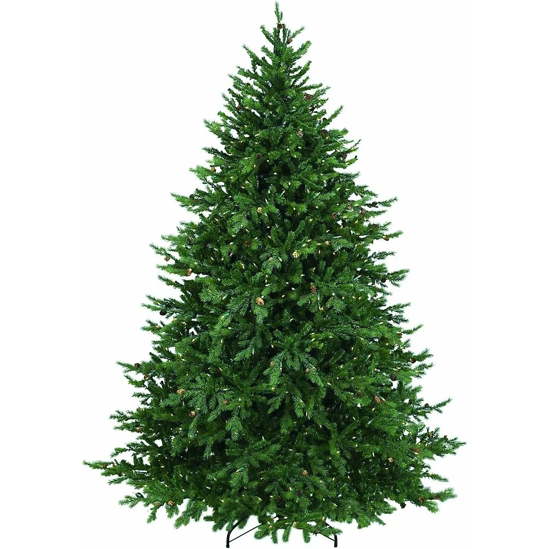 6.5ft. Pre-Lit Real Touch™️ Hunter Fir Artificial Christmas Tree, Clear Lights