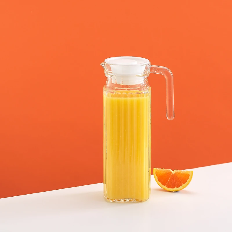 JoyJolt® 40oz. Beverage Serveware Glass Pitcher