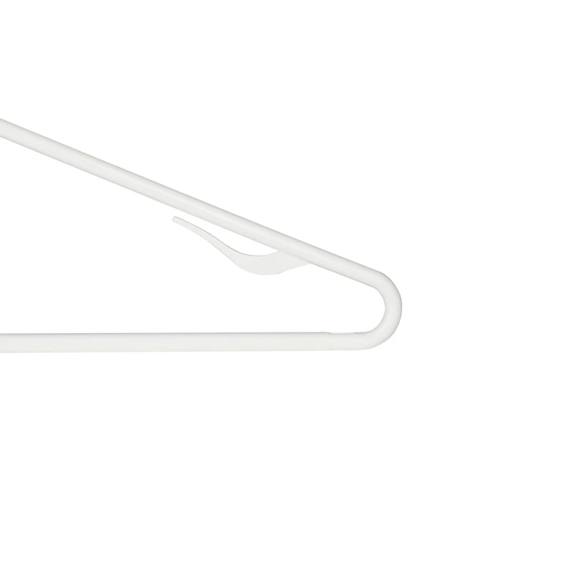 Woolite® White Plastic Hangers, 6ct.