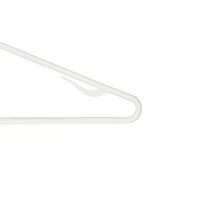 Woolite® White Plastic Hangers, 6ct.