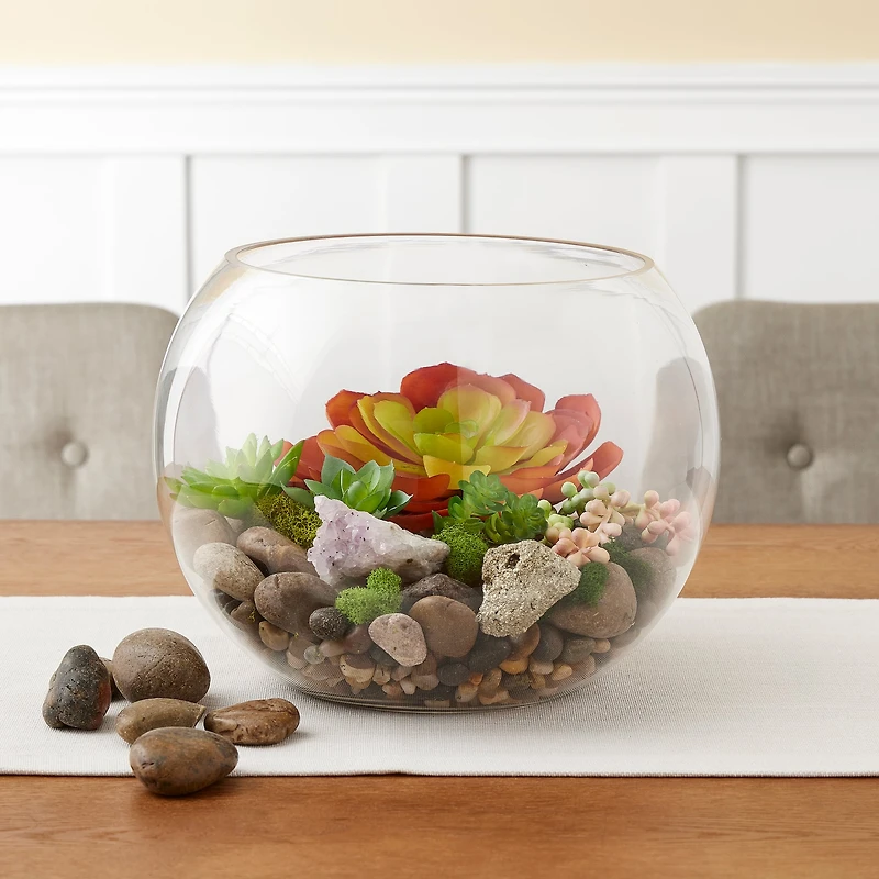 4 Pack: Dark Brown & Tan River Rocks by Ashland™