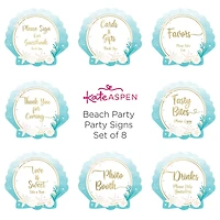 Kate Aspen® Beach Party Décor Sign Kit