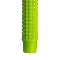 Hello Honey® 10" Green Unscented Hobnail Taper Candles, 2ct.