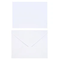 6 Packs: 50 ct. (300 total) 5" x 7" Flat Cards & Envelopes by Recollections