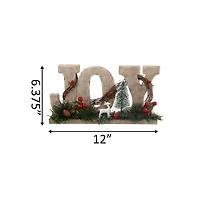 Flora Bunda® 12" Christmas Joy Sign
